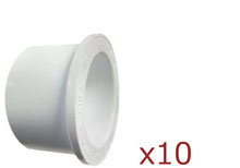 Dura Reducer Bushing 1-1/2 in. to 1-1/4 in. 10 pack 437-212x10