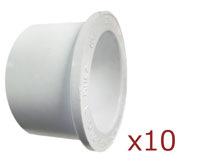Dura 2.5 in. to 2.0 in. Reducer Bushing 10 pack 437-292x10