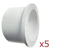 Dura Reducer Bushing 2-1/2 in. to 2 in. 5 pack 437-292x5