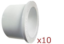 Dura Reducer Bushing 3 in. to 2-1/2 in. 10 pack 437-339x10
