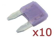 Hayward Fuse Violet 3A 10 Pack GLX-F3A-10PK