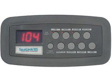 SpaLink RS Jandy 8 Function Spa Side Remote 200 ft. Gray 7890