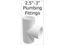 2.5"-3" Plumbing Fittings