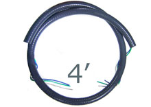 CMI 4 ft. 1.5\" Whip Kit 110V 3-Wire WW1241-110