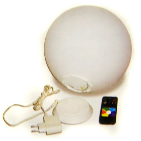 ChillLite Triple Bubble Premier Pool Patio Color LED Light Wireless Rechargable - 