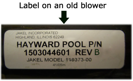 Hayward IDXL2BWR1931 Blower Replacement Instructions